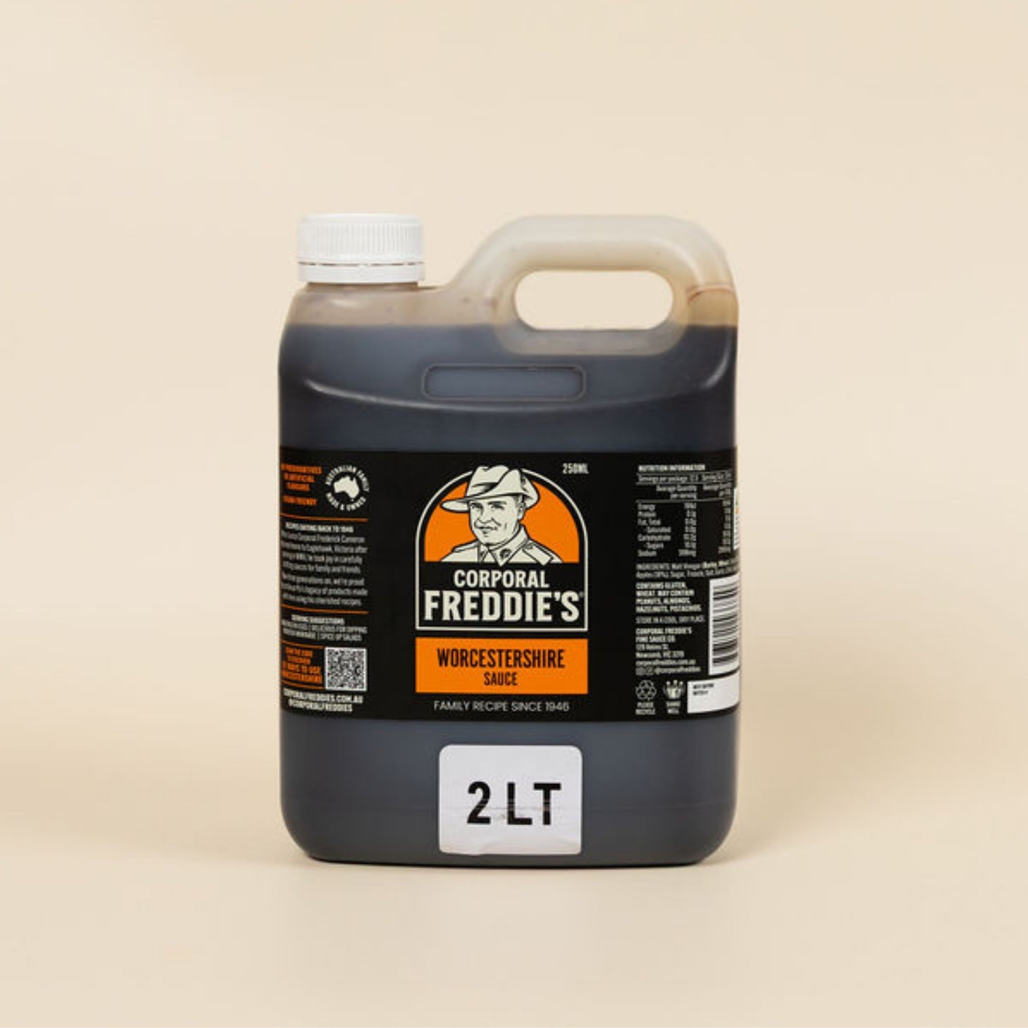 Worcestershire Sauce 2 Litre Jerry Can